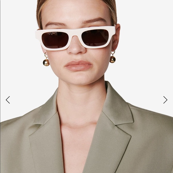 Anine Bing Accessories - NEW Anine Bing Otis Sunglasses Cream